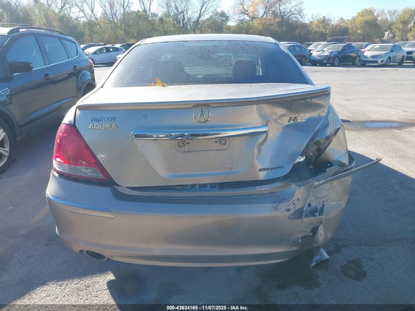 2007 Acura Rl 3.5 VIN: JH4KB16687C004227 Lot: 43634165