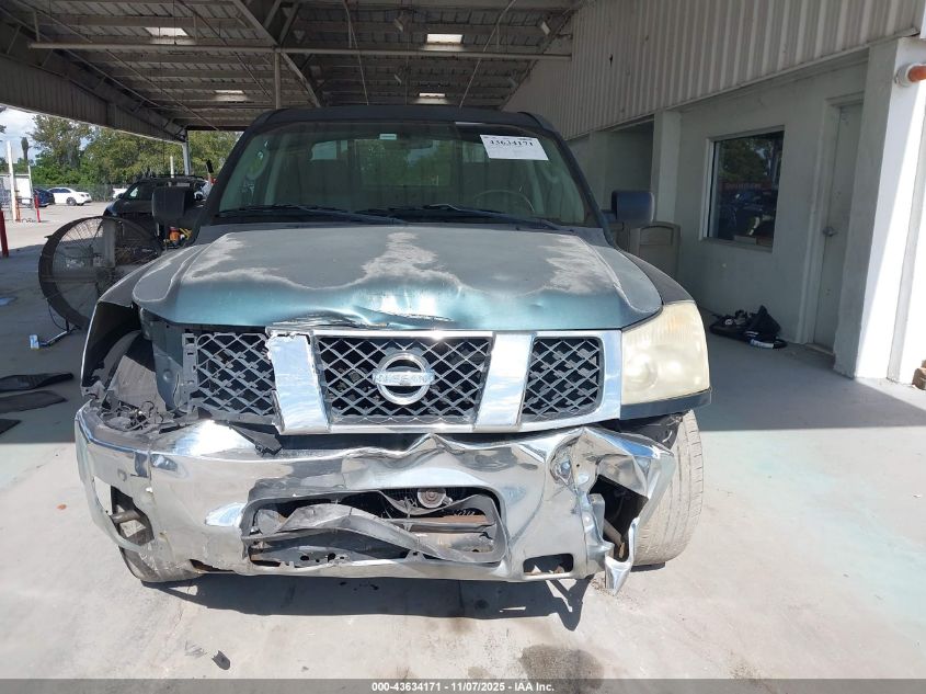 2007 Nissan Titan Se VIN: 1N6BA07A47N206985 Lot: 43634171