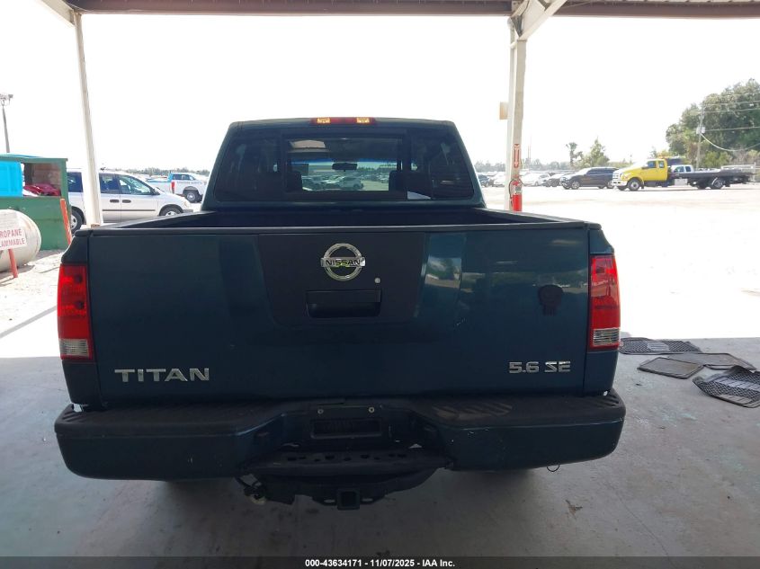 2007 Nissan Titan Se VIN: 1N6BA07A47N206985 Lot: 43634171