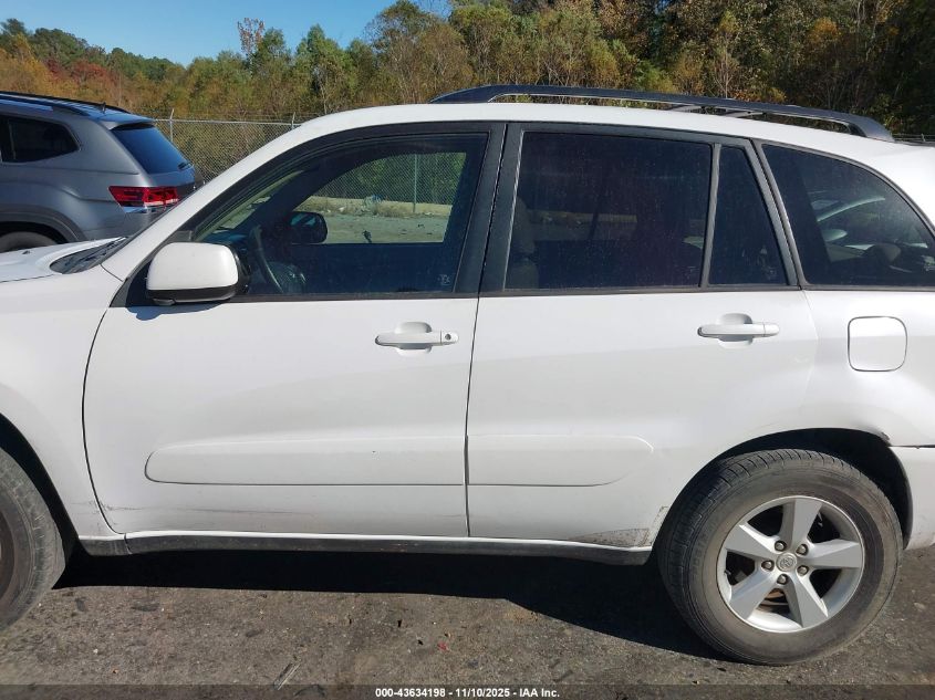 2005 Toyota Rav4 VIN: JTEGD20V850050710 Lot: 43634198
