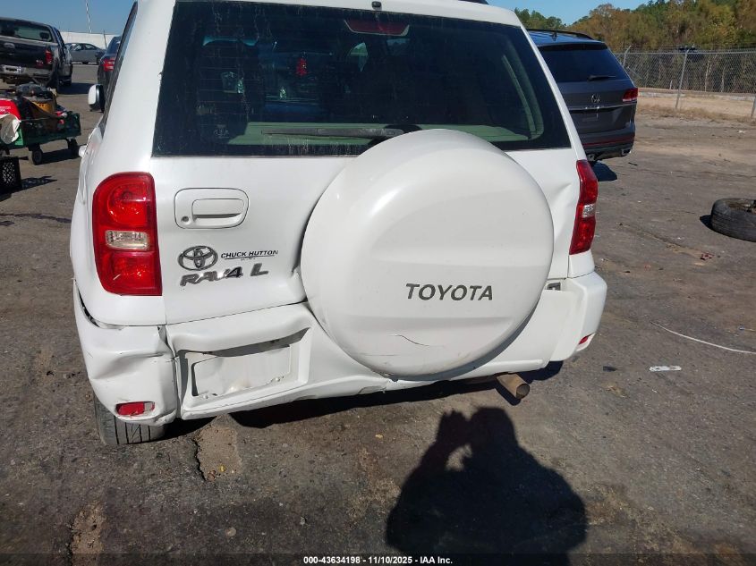 2005 Toyota Rav4 VIN: JTEGD20V850050710 Lot: 43634198