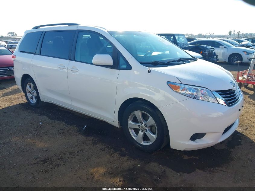 TOYOTA SIENNA 2011. Lot# 43634204. VIN 5TDKK3DC3BS060329. Photo 1