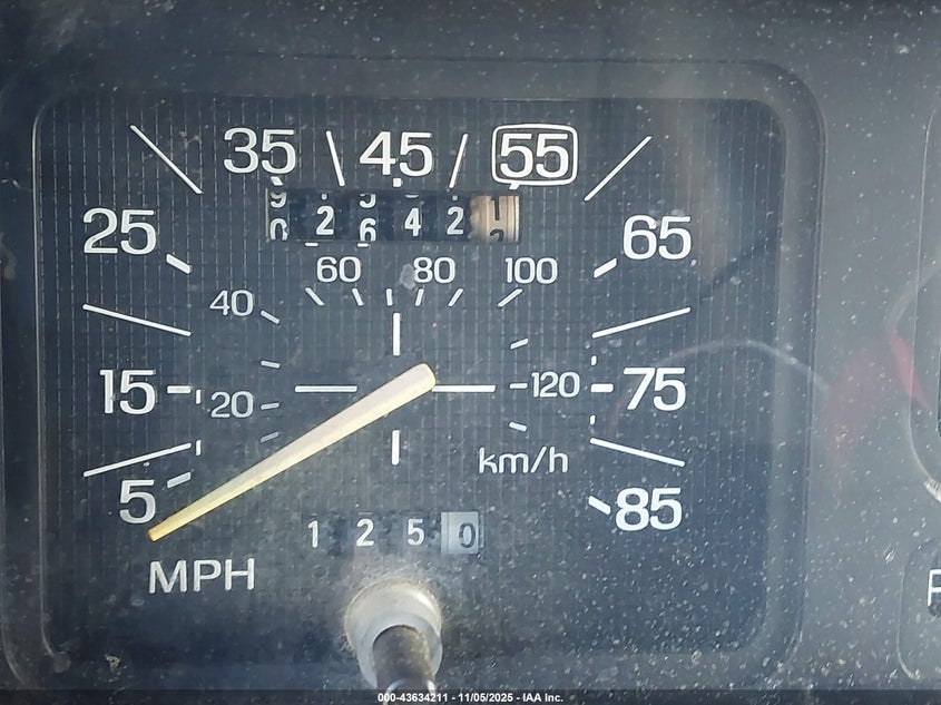 1985 Ford Bronco U100 VIN: 1FMEU15H6FLA20500 Lot: 43634211