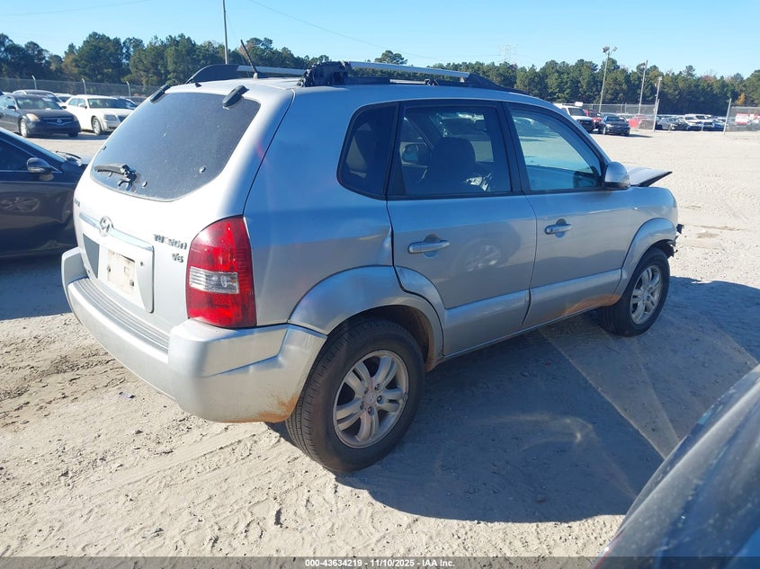 KM8JN12D17U485890 2007 HYUNDAI TUCSON photo no. 4