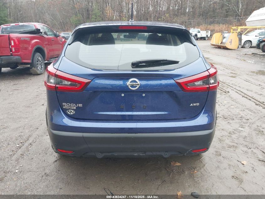 2021 Nissan Rogue Sport S Awd Xtronic Cvt VIN: JN1BJ1AW7MW428443 Lot: 43634247