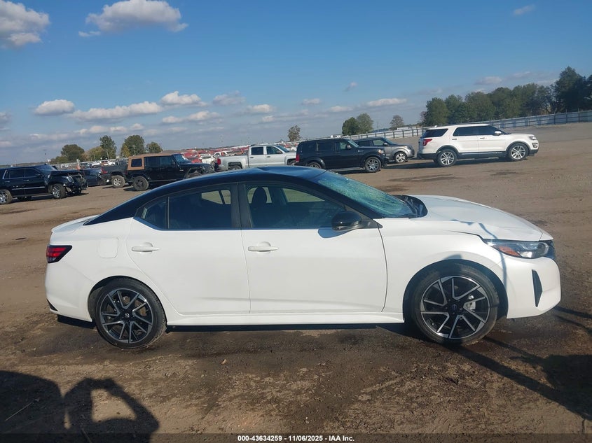 2025 NISSAN SENTRA SR 3N1AB8DV9SY212006