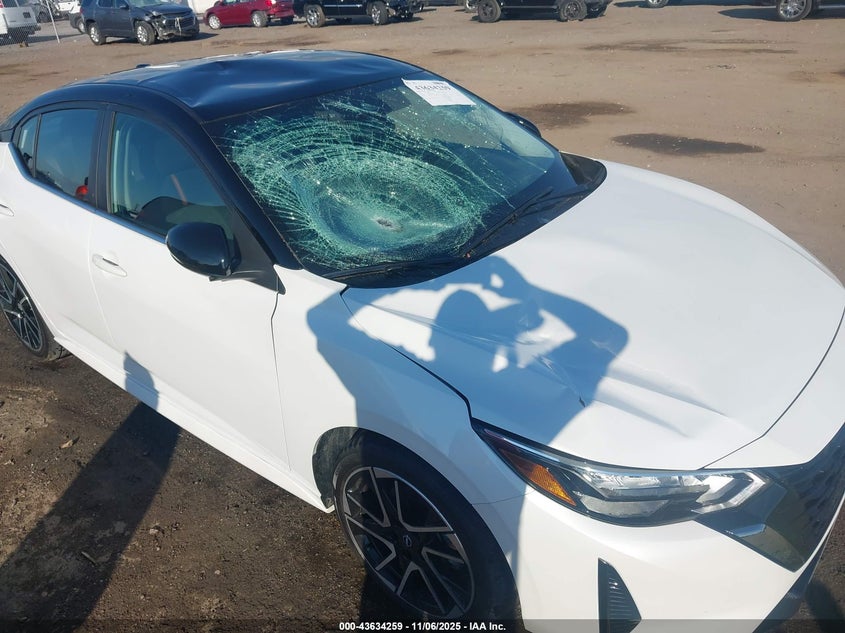 2025 NISSAN SENTRA SR 3N1AB8DV9SY212006