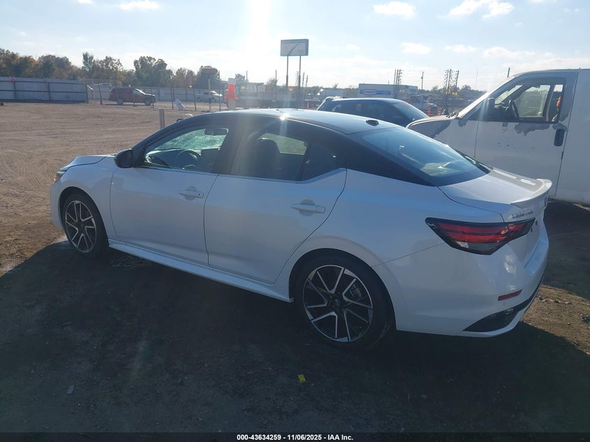 2025 NISSAN SENTRA SR 3N1AB8DV9SY212006