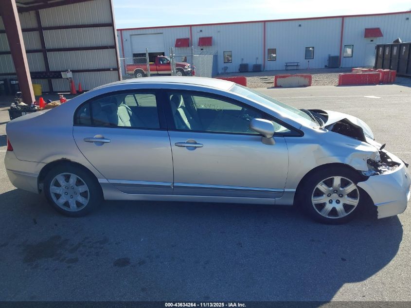 2010 Honda Civic Lx VIN: 2HGFA1F55AH304343 Lot: 43634264