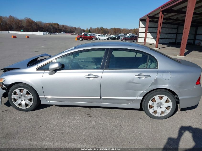 2010 Honda Civic Lx VIN: 2HGFA1F55AH304343 Lot: 43634264