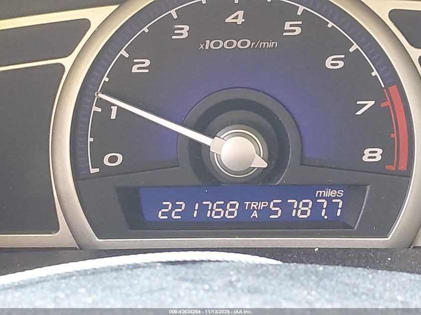 2010 Honda Civic Lx VIN: 2HGFA1F55AH304343 Lot: 43634264