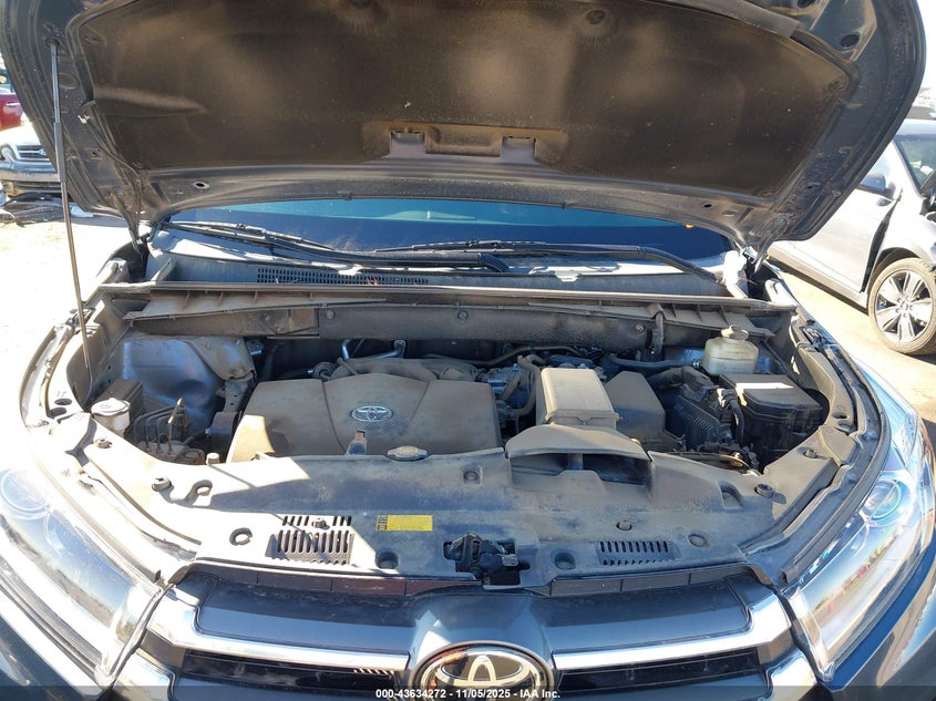 2017 TOYOTA HIGHLANDER LIMITED 5TDDZRFH5HS427384