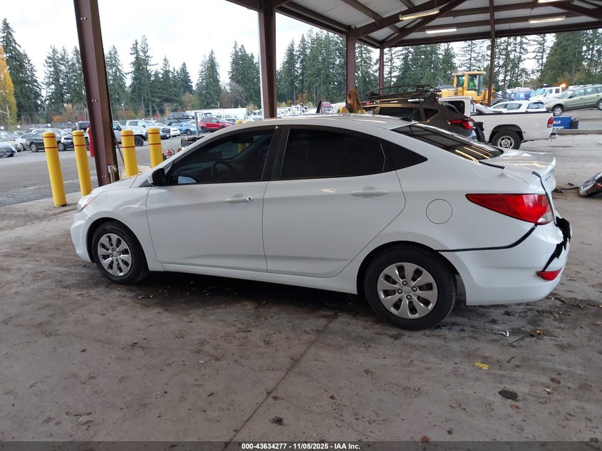 2017 HYUNDAI ACCENT SE KMHCT4AE8HU297508