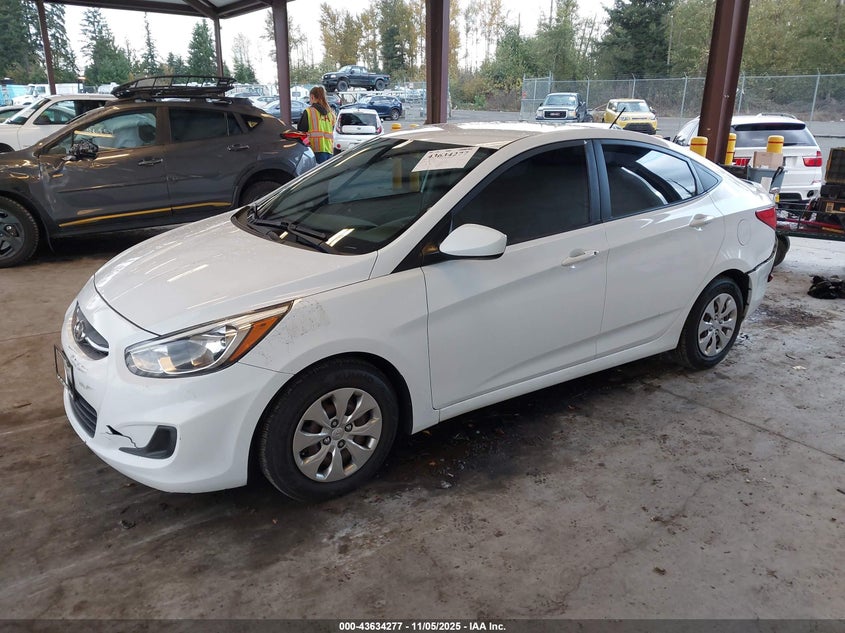 2017 HYUNDAI ACCENT SE KMHCT4AE8HU297508
