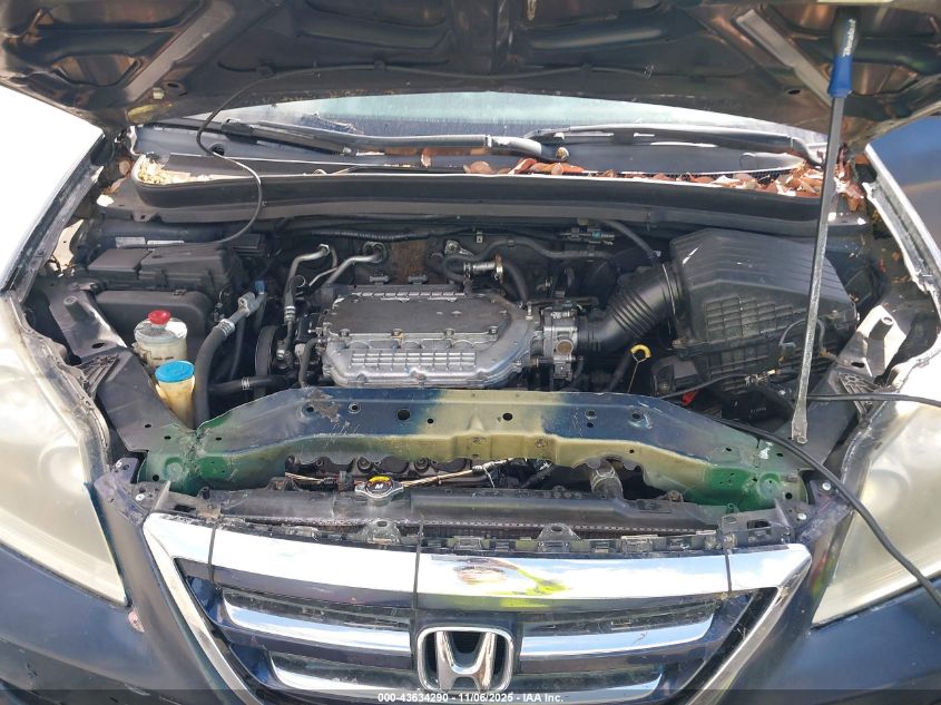 2005 Honda Odyssey Ex-L VIN: 5FNRL38755B092054 Lot: 43634290