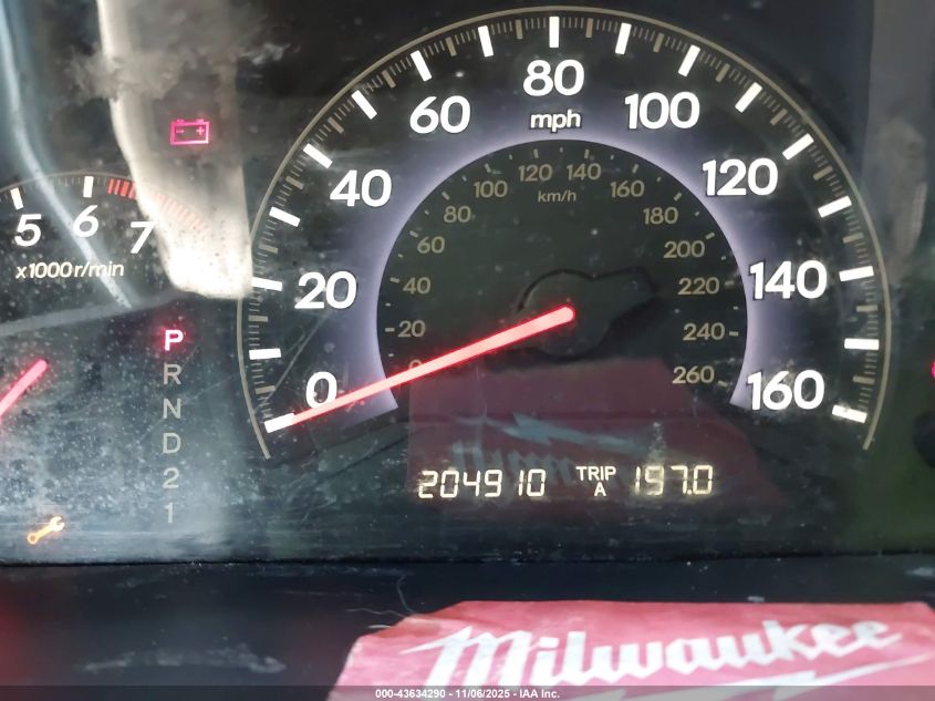 2005 Honda Odyssey Ex-L VIN: 5FNRL38755B092054 Lot: 43634290