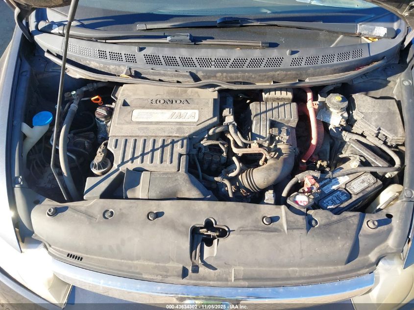 2008 Honda Civic Hybrid VIN: JHMFA36218S019155 Lot: 43634302