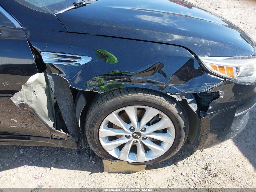 2016 Kia Optima Lx VIN: 5XXGT4L38GG076383 Lot: 43634317