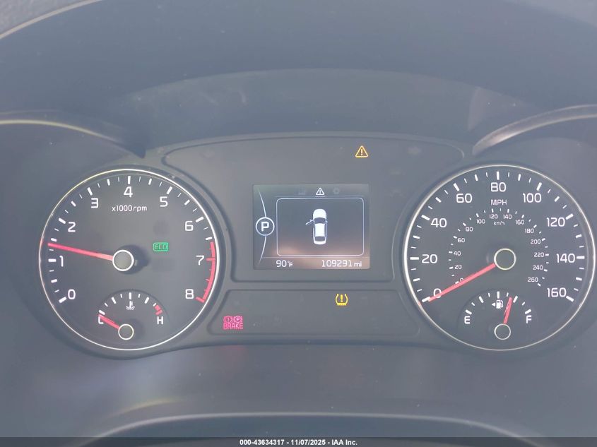 2016 Kia Optima Lx VIN: 5XXGT4L38GG076383 Lot: 43634317