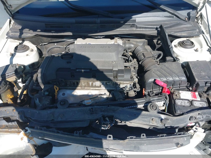 2009 Kia Spectra Ex VIN: KNAFE222595646721 Lot: 43634369