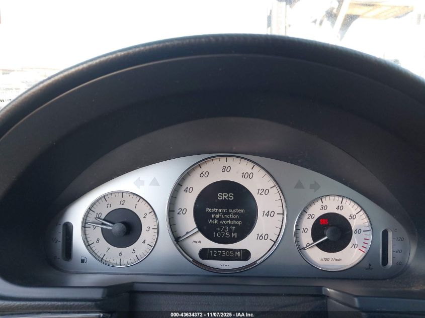 2007 Mercedes-Benz E 550 VIN: WDBUF72X77B120989 Lot: 43634372