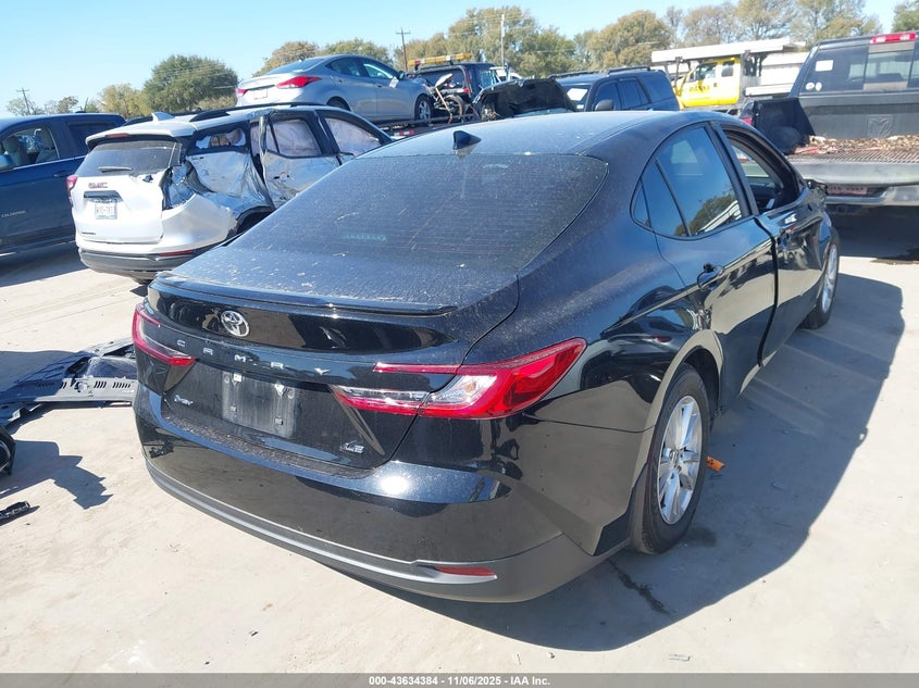 2025 TOYOTA CAMRY LE 4T1DAACK3SU068205