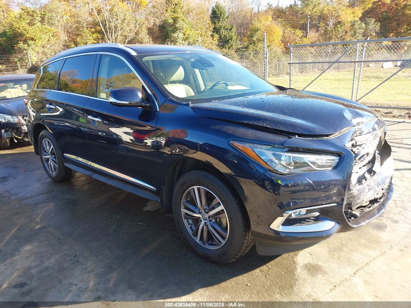 2019 Infiniti Qx60 Luxe VIN: 5N1DL0MMXKC516322 Lot: 43634406
