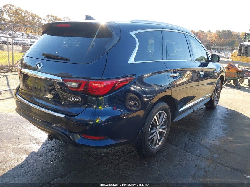 2019 Infiniti Qx60 Luxe VIN: 5N1DL0MMXKC516322 Lot: 43634406