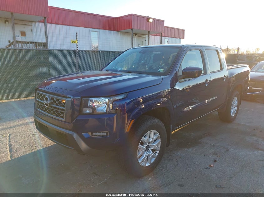2022 Nissan Frontier Sv 4X4 VIN: 1N6ED1EKXNN639956 Lot: 43634419