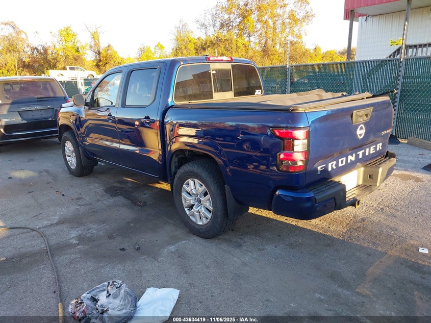 2022 Nissan Frontier Sv 4X4 VIN: 1N6ED1EKXNN639956 Lot: 43634419