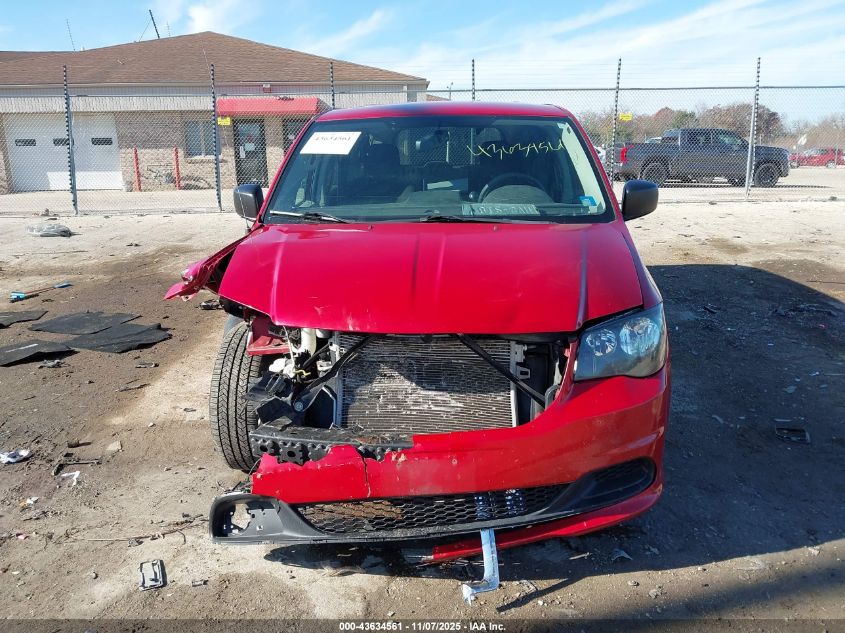 2012 Dodge Grand Caravan Se/Avp VIN: 2C4RDGBG7CR196284 Lot: 43634561