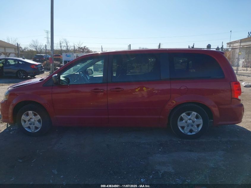 2012 Dodge Grand Caravan Se/Avp VIN: 2C4RDGBG7CR196284 Lot: 43634561