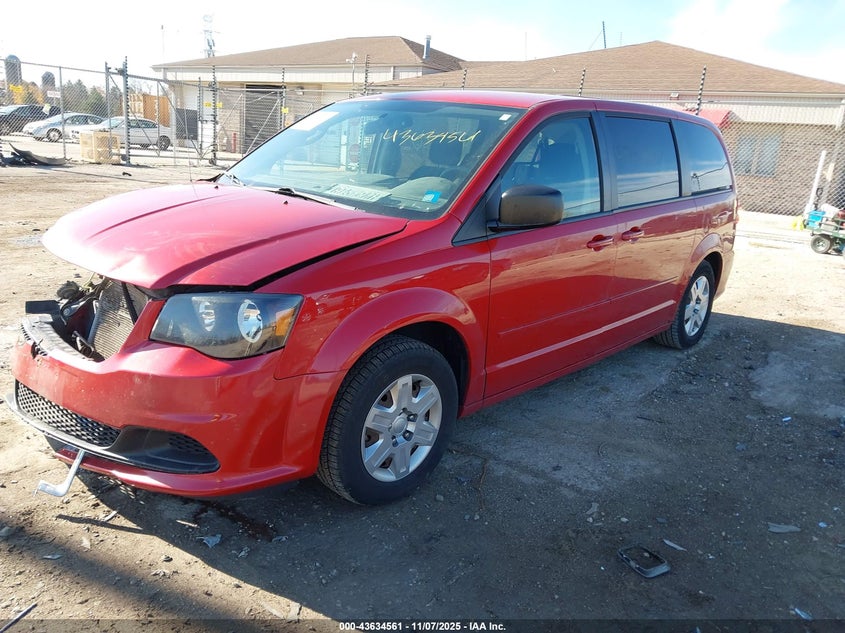 2C4RDGBG7CR196284 2012 DODGE CARAVAN photo no. 2