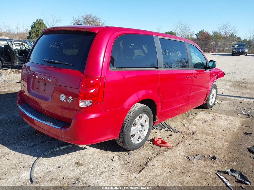 2C4RDGBG7CR196284 2012 DODGE CARAVAN photo no. 4