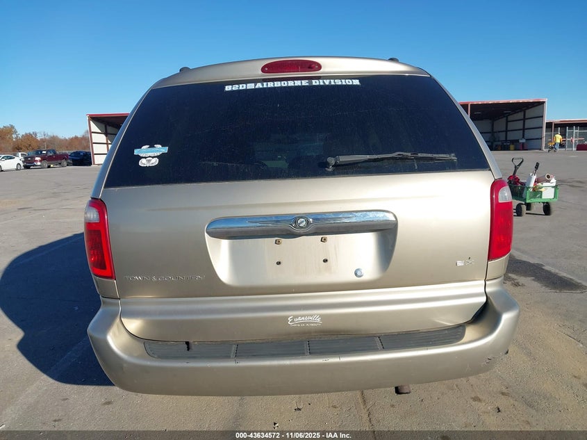 2002 Chrysler Town & Country Ex VIN: 2C8GP74L02R568294 Lot: 43634572