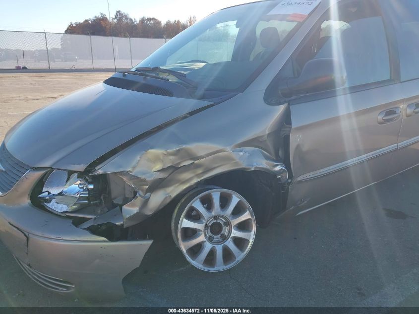 2002 Chrysler Town & Country Ex VIN: 2C8GP74L02R568294 Lot: 43634572