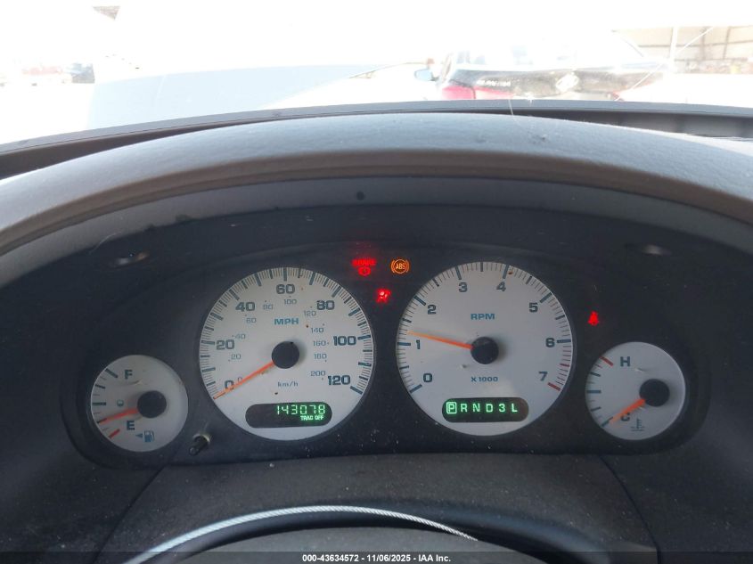 2002 Chrysler Town & Country Ex VIN: 2C8GP74L02R568294 Lot: 43634572