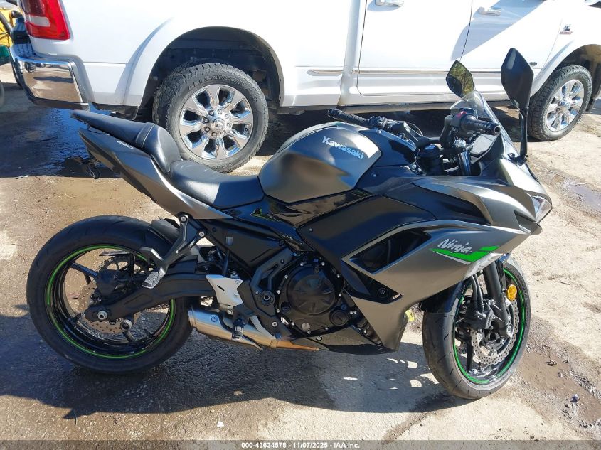 2024 Kawasaki Ex650 R VIN: ML5EXER13RDAD5754 Lot: 43634578