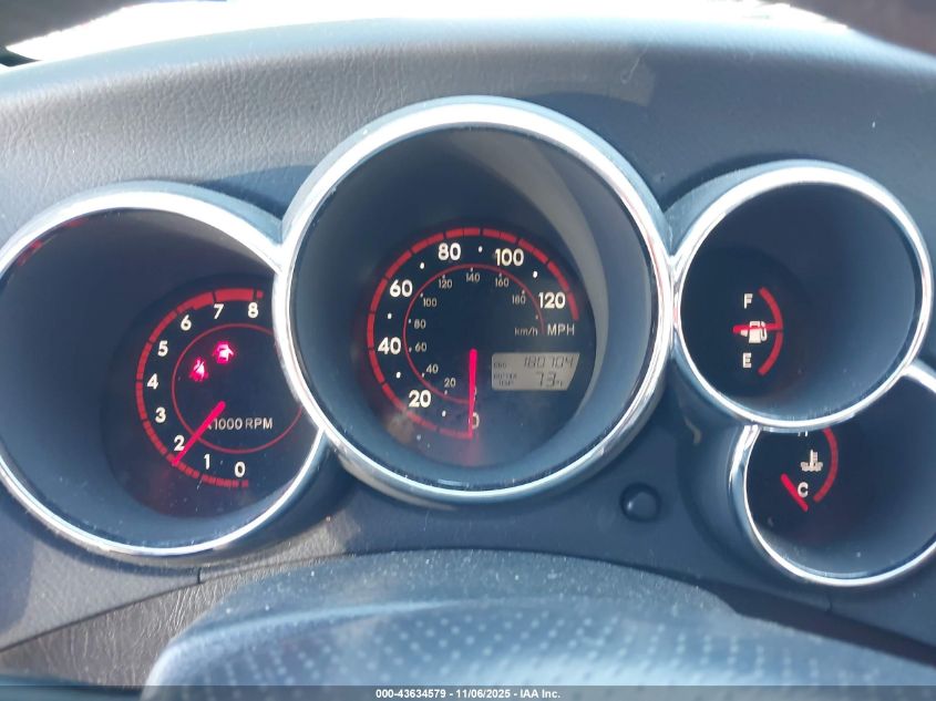 2005 Toyota Matrix VIN: 2T1KR32E05C374078 Lot: 43634579