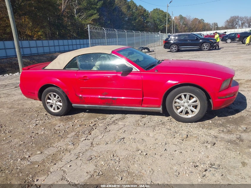 2008 Ford Mustang V6 Deluxe/V6 Premium VIN: 1ZVHT84N785155347 Lot: 43634618