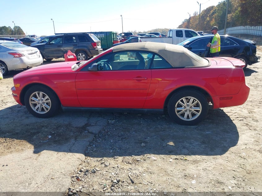 2008 Ford Mustang V6 Deluxe/V6 Premium VIN: 1ZVHT84N785155347 Lot: 43634618