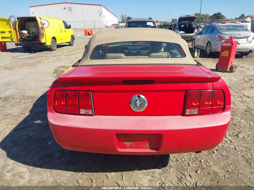 2008 Ford Mustang V6 Deluxe/V6 Premium VIN: 1ZVHT84N785155347 Lot: 43634618