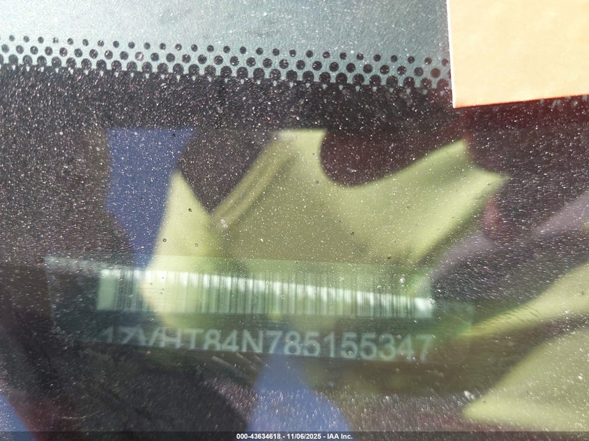 2008 Ford Mustang V6 Deluxe/V6 Premium VIN: 1ZVHT84N785155347 Lot: 43634618