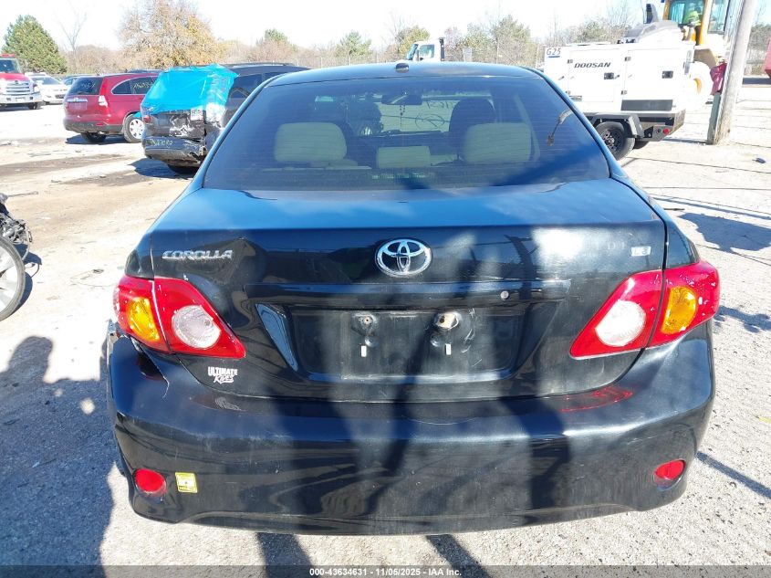 2009 Toyota Corolla Le VIN: 1NXBU40EX9Z119143 Lot: 43634631