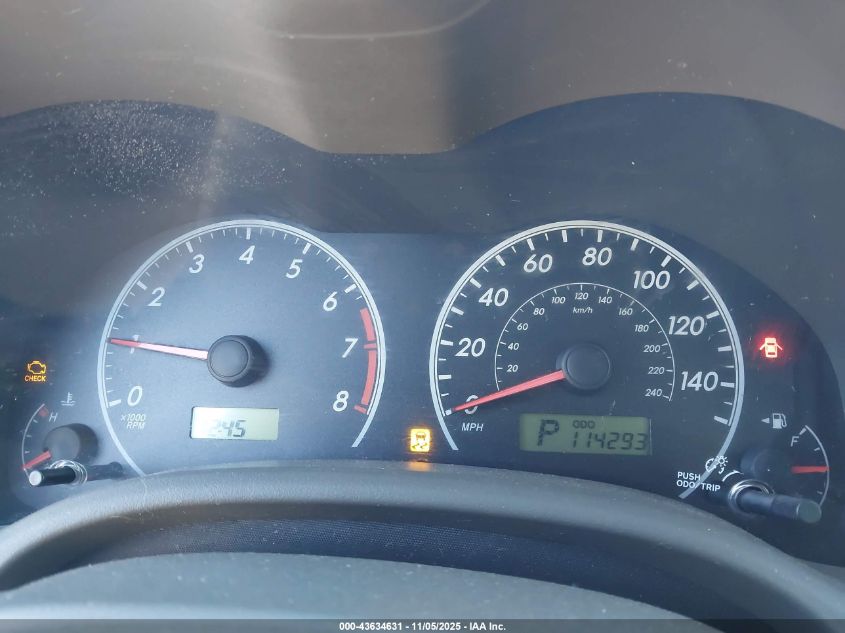 2009 Toyota Corolla Le VIN: 1NXBU40EX9Z119143 Lot: 43634631