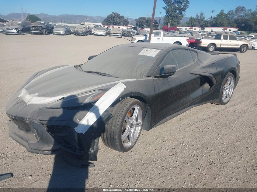 Vin: 1g1ya2d40p5100145, lot: 44129769, chevrolet corvette stingray rwd  1lt 20232