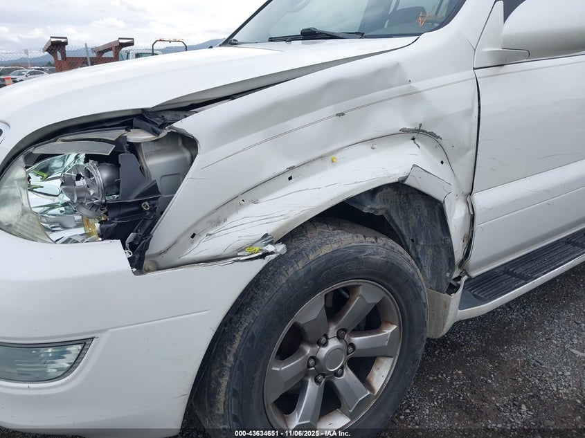 2003 Lexus Gx 470 VIN: JTJBT20XX30022758 Lot: 43634651