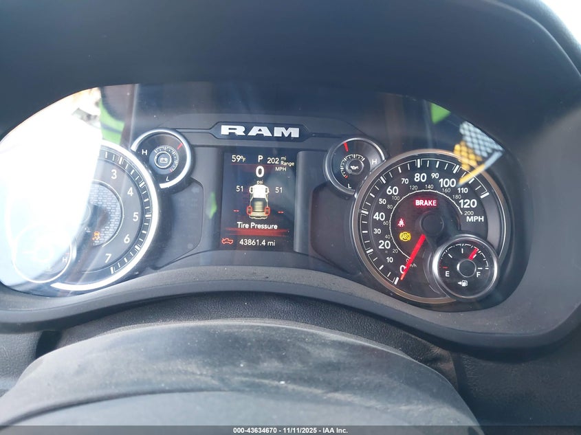 2023 Ram 2500 Big Horn 4X4 6'4 Box VIN: 3C6UR5DJ2PG515036 Lot: 43634670