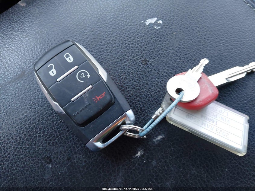 2023 Ram 2500 Big Horn 4X4 6'4 Box VIN: 3C6UR5DJ2PG515036 Lot: 43634670