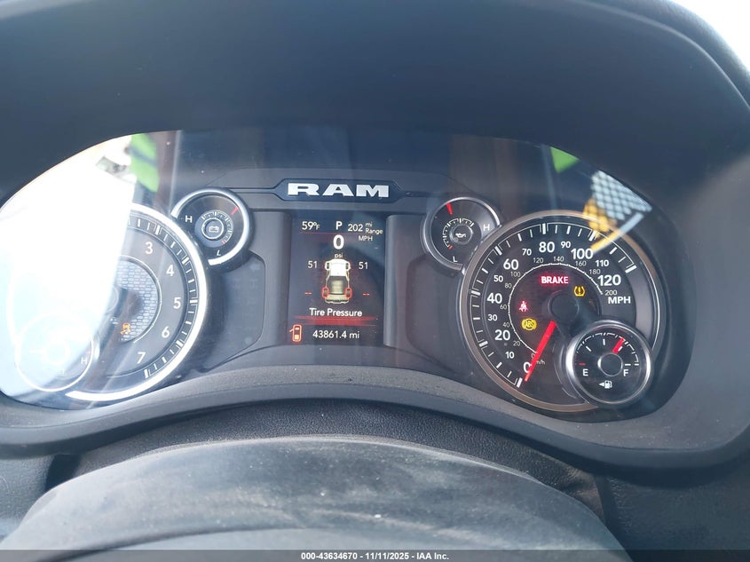 2023 Ram 2500 Big Horn 4X4 6'4 Box VIN: 3C6UR5DJ2PG515036 Lot: 43634670